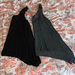 Two everyday tanks